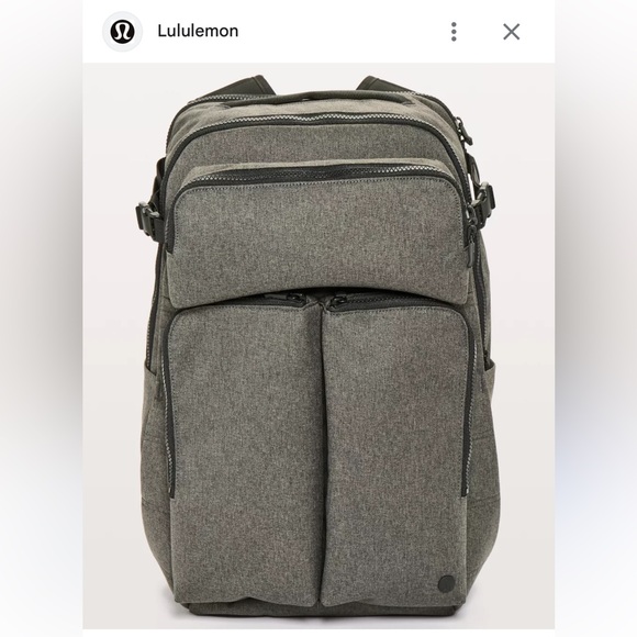 Lululemon Heather Grey Backpack - Picture 12 of 14